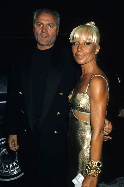 donatella versace young pic|donatella versace younger years.